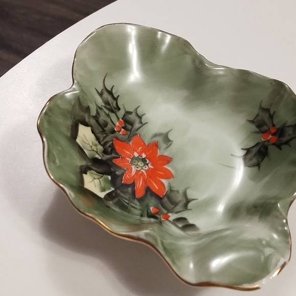 Vintage lefton limited edition Christmas dish - Picture 6 of 6